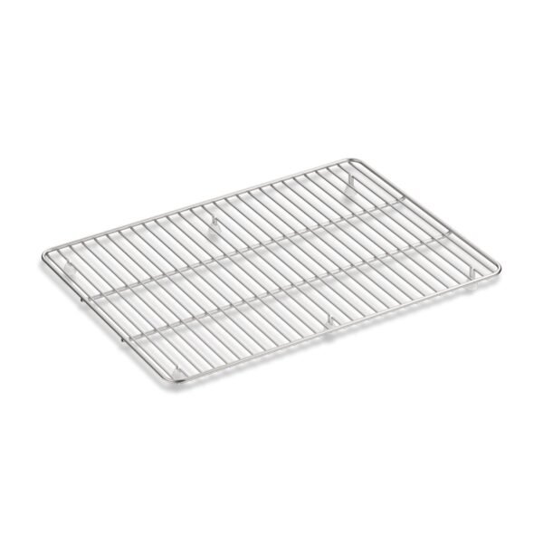 Cairn® Rejilla grande de acero inoxidable para fregadero, 19-1/2" x 14", para K-8206