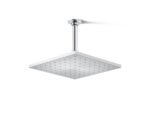 Contemporary Square 10" single-function rainhead, 1.75 gpm