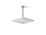 Contemporary Square 8" single-function rainhead, 1.75 gpm