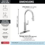 Touch2O® Technology Kitchen Faucet with Touchless Technology